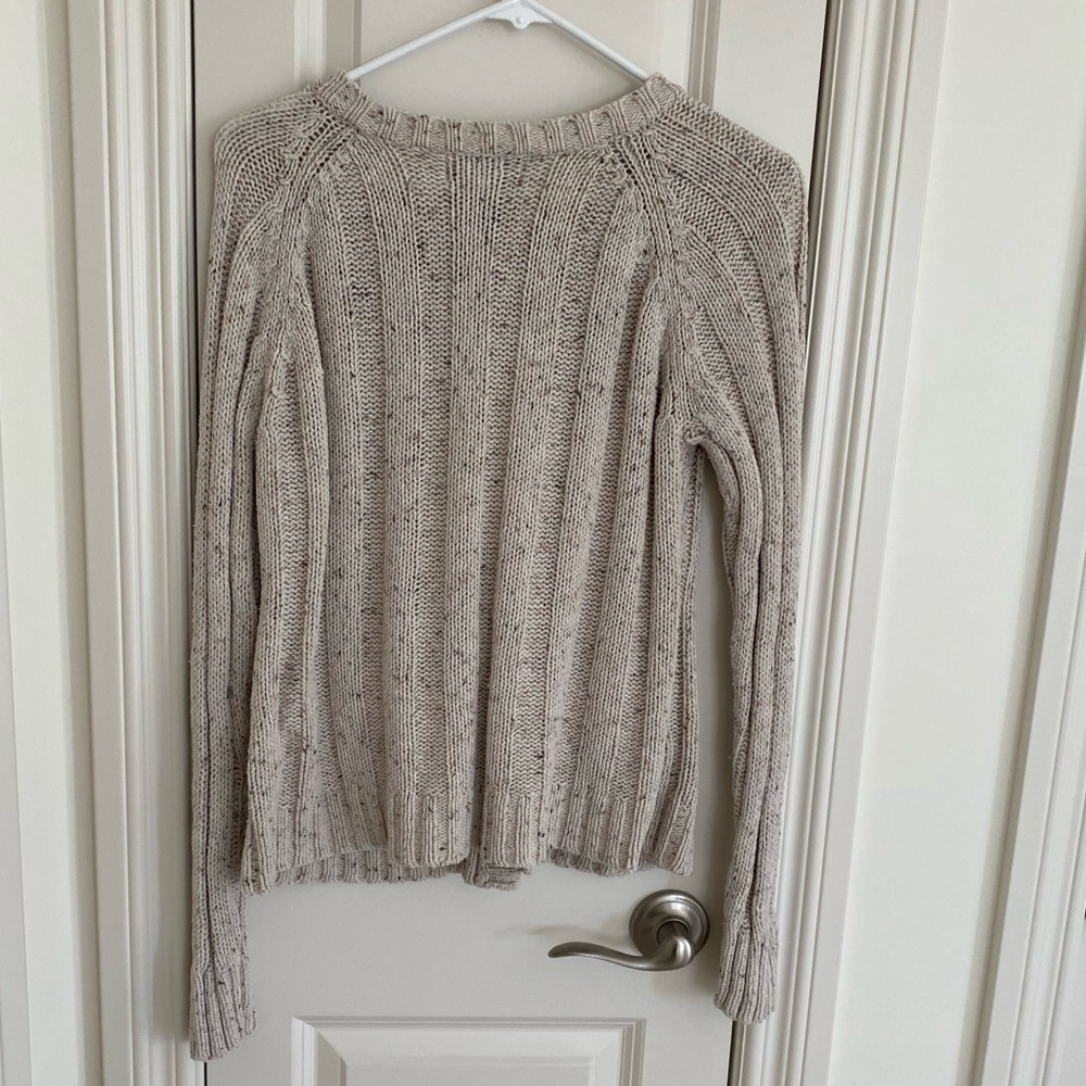 Relativity Beige Knit Pullover - image 2